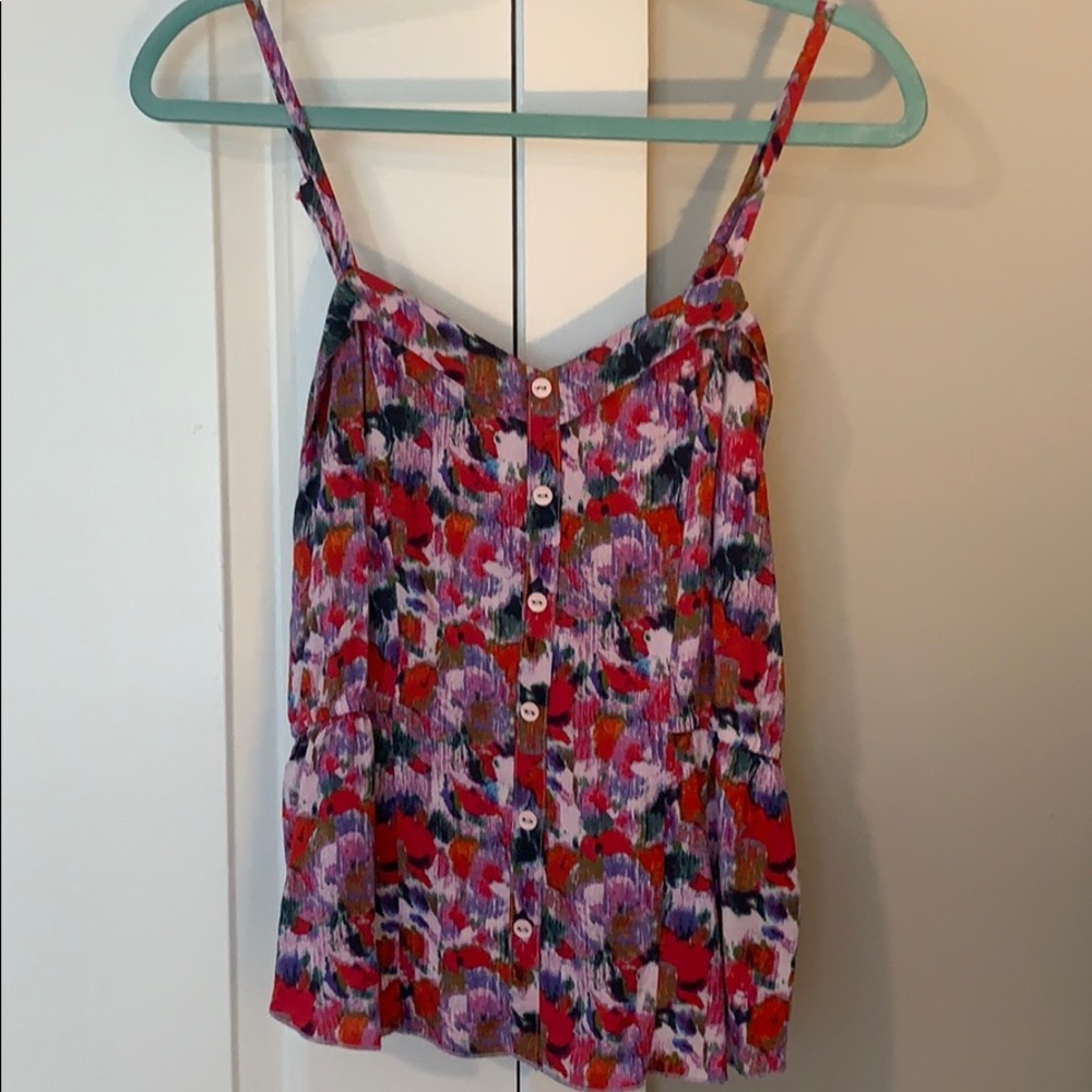 Multi colored tank top
